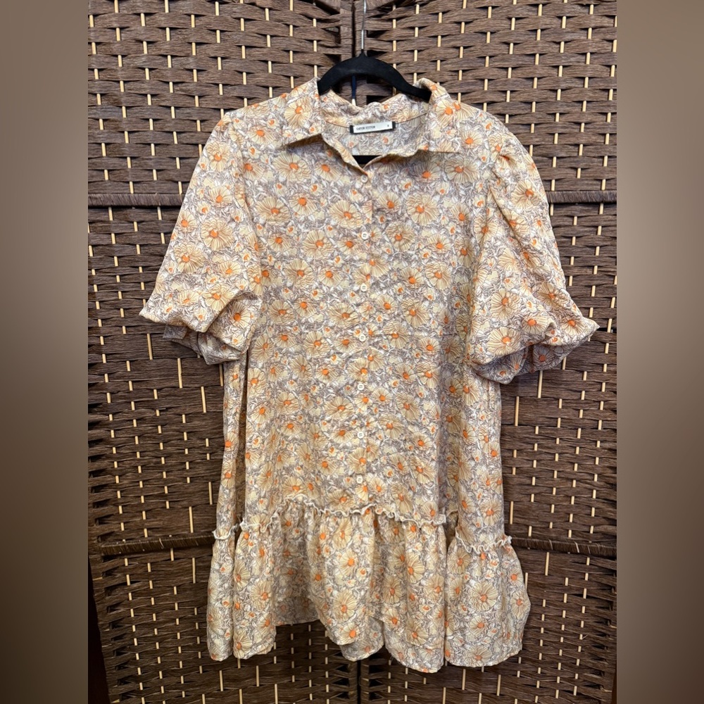 Catch Stitch - Floral Mini Dress M